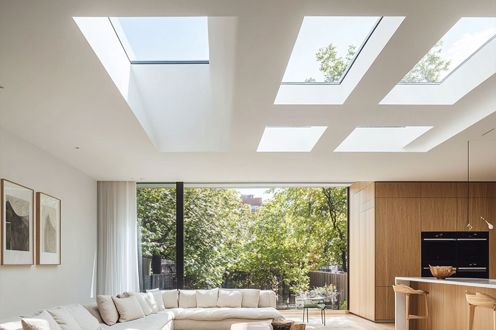 Flat Roof Skylight Benefits